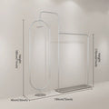 Jelimate Stainless Steel Silver Gold Clothing Rack And Shoe Rack,Clothing Store Men Kid Women Clothes Display Rack,Clothing Display Stand Coat Rack Clothing Shelf,Metal Garment Rack Clothing Storage Rack 190cm& 240cm,Welcome Customize Size