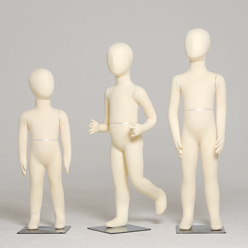 Child dress form - Full Body Soft Bendable Baby Mannequin for Kids’ Clothing Displays | JELIMATE