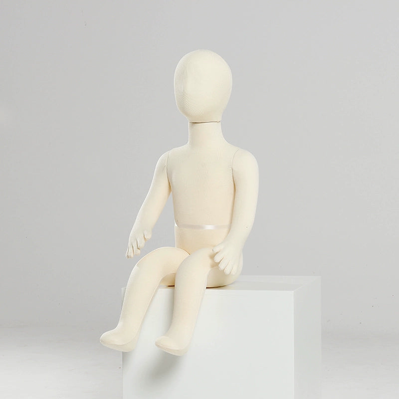 Child dress form - Full Body Soft Bendable Baby Mannequin for Kids’ Clothing Displays | JELIMATE
