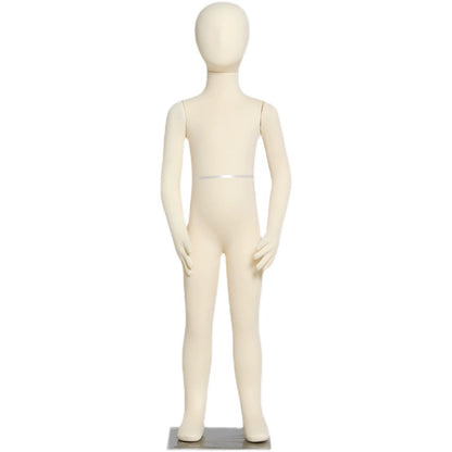 Childs Mannequin - Full Body Soft Bendable Baby Mannequin for Kids’ Clothing Displays