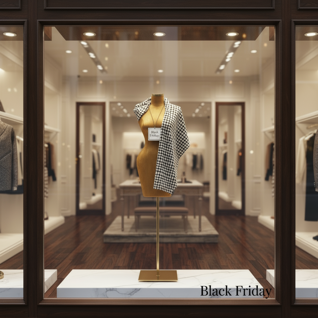 Black Friday Mannequin Display