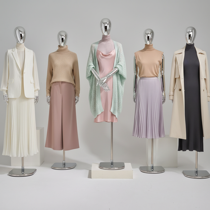 Boutique Window Display - Silver Series Square