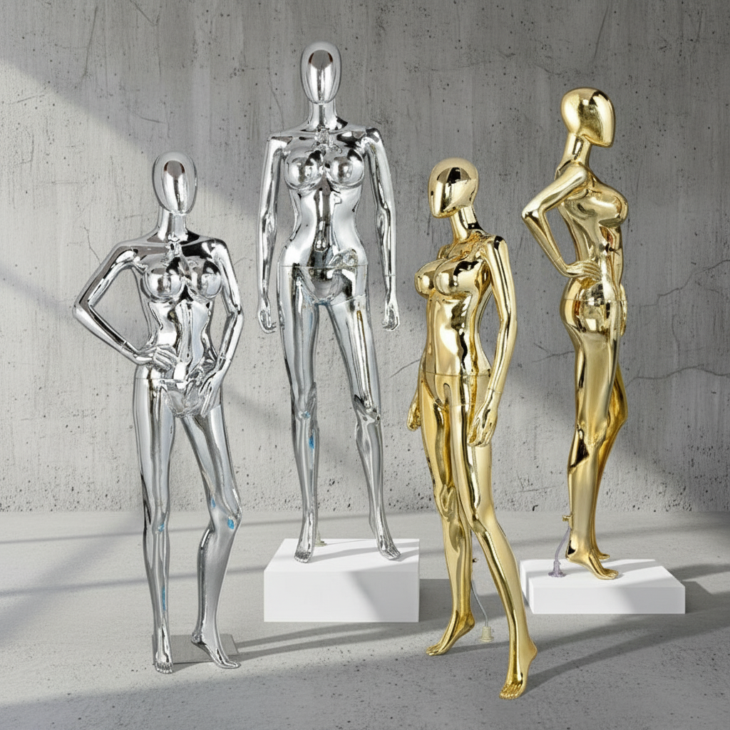 Color Corrected Concrete Display