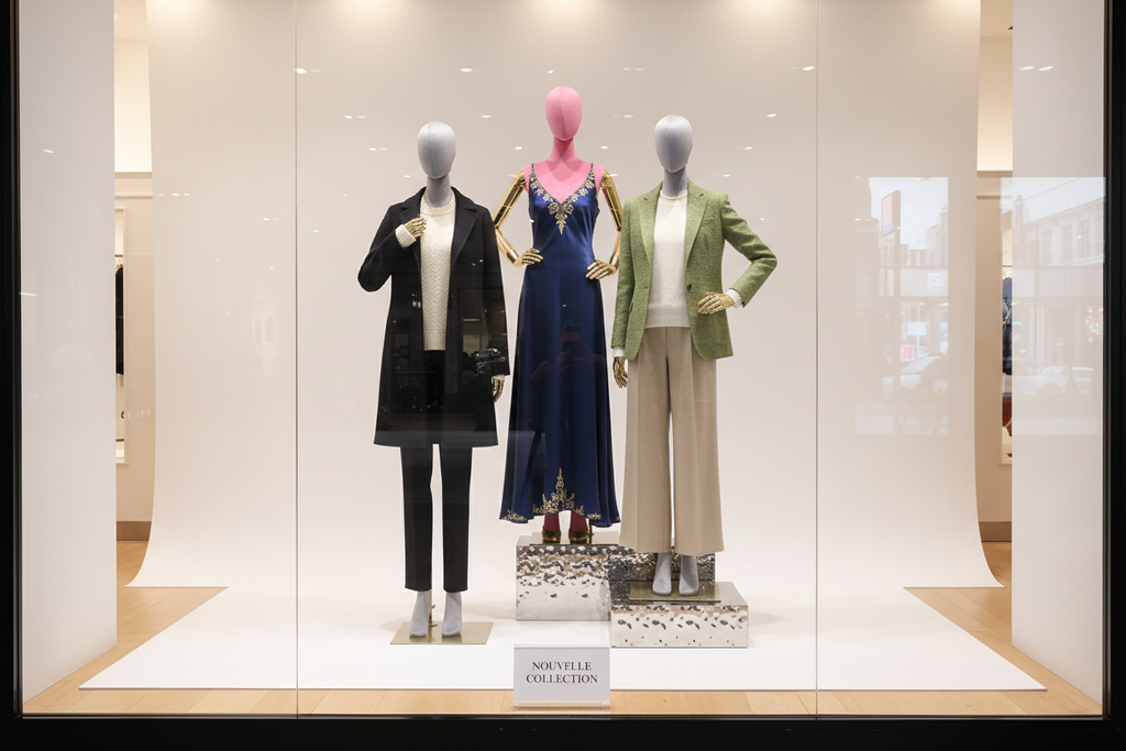 Colorful mannequin window display 2