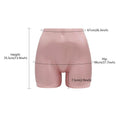 JELIMATE Female Mannequin Butt Form, Women's Half Body Shorts Display