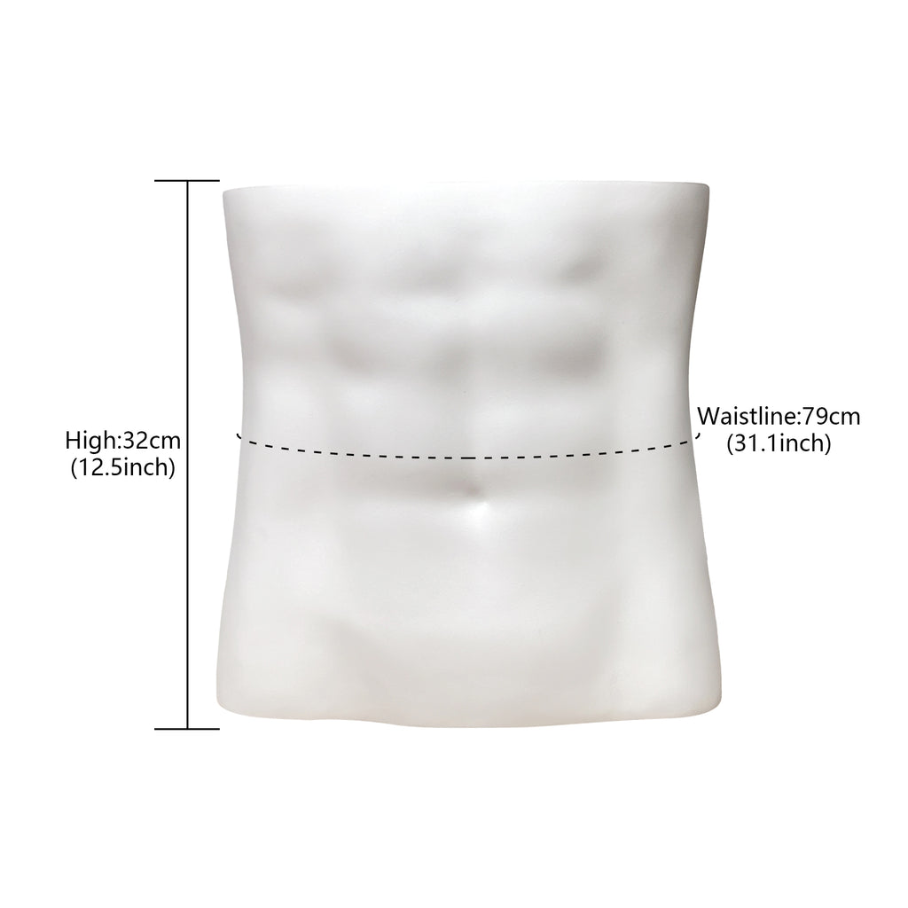 JELIMATE Fiberglass Male Mannequin Body Parts – 7 Styles for Sportswear & Brace Display