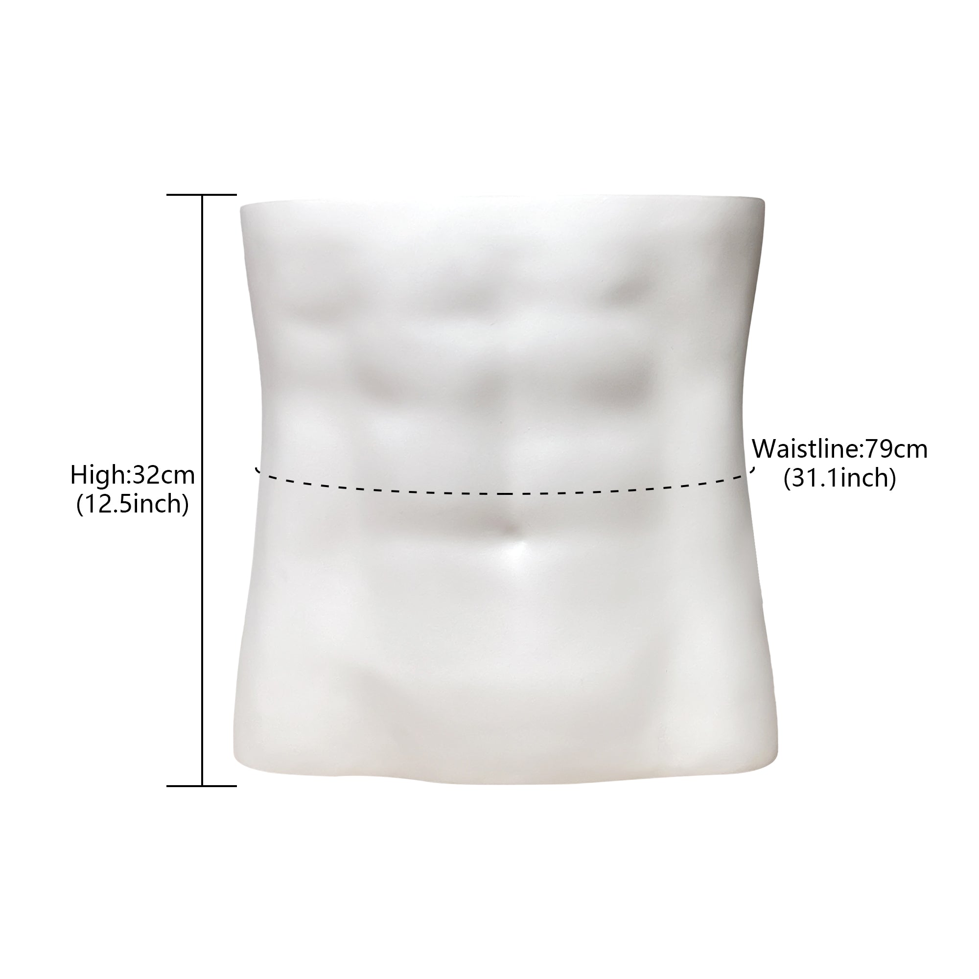 JELIMATE Fiberglass Male Mannequin Body Parts – 7 Styles for Sportswear & Brace Display