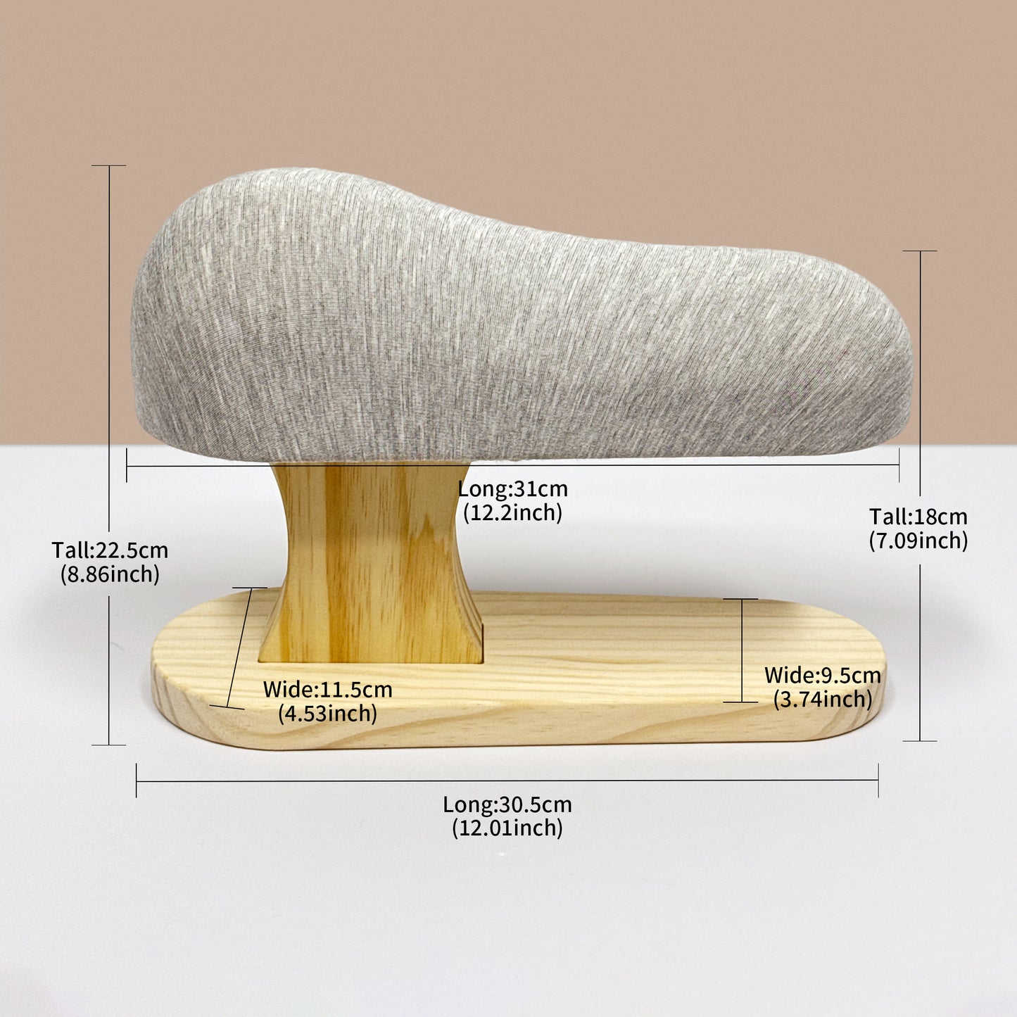 JELIMATE 2-in-1 Tailor's Bust & Sleeve Ironing Board – Professional Garment Shaping & Pressing Tool