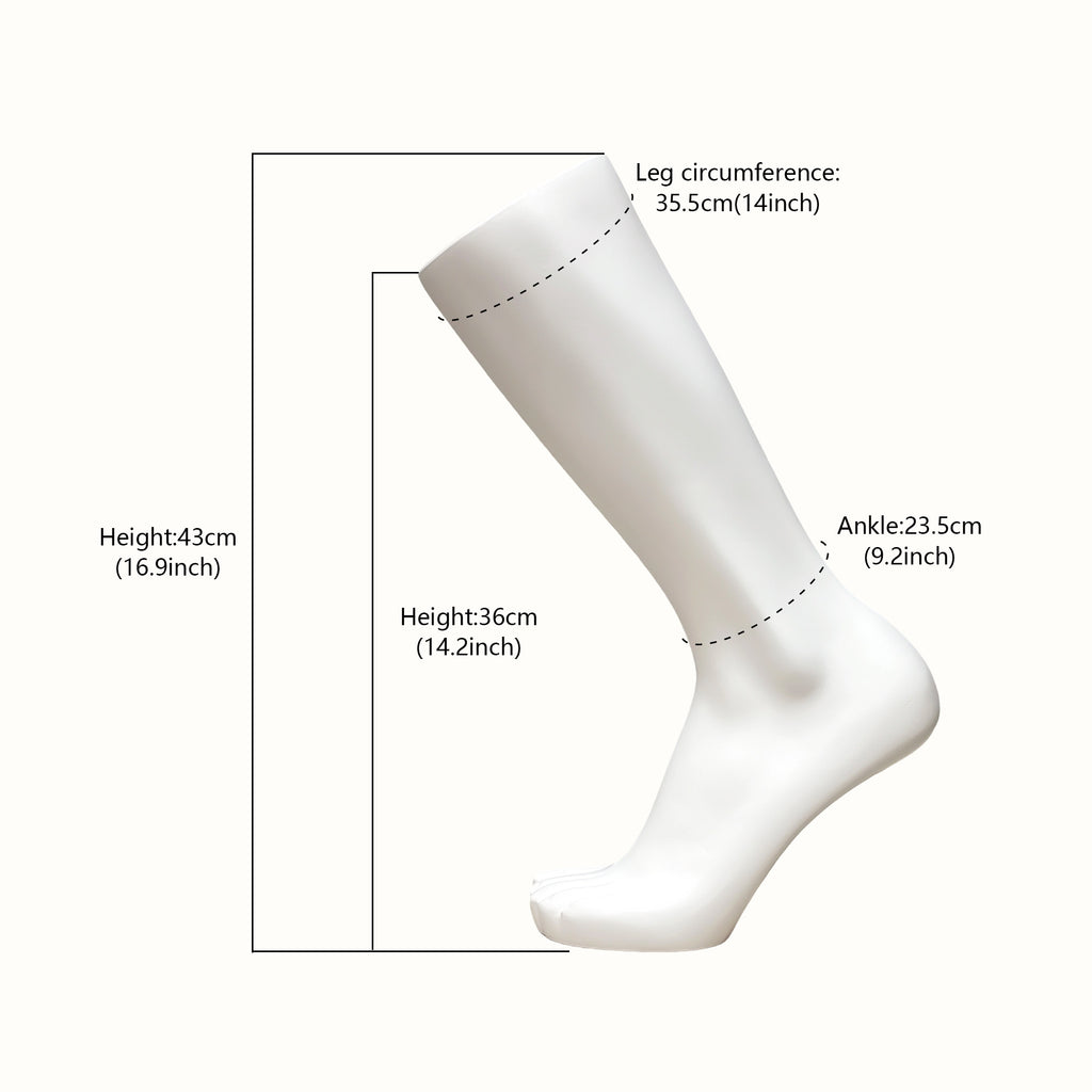 JELIMATE Fiberglass Male Mannequin Body Parts – 7 Styles for Sportswear & Brace Display