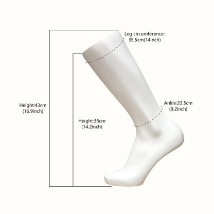 JELIMATE Fiberglass Male Mannequin Body Parts – 7 Styles for Sportswear & Brace Display