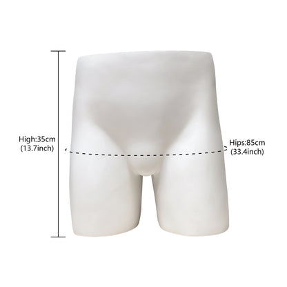 JELIMATE Fiberglass Male Mannequin Body Parts – 7 Styles for Sportswear & Brace Display