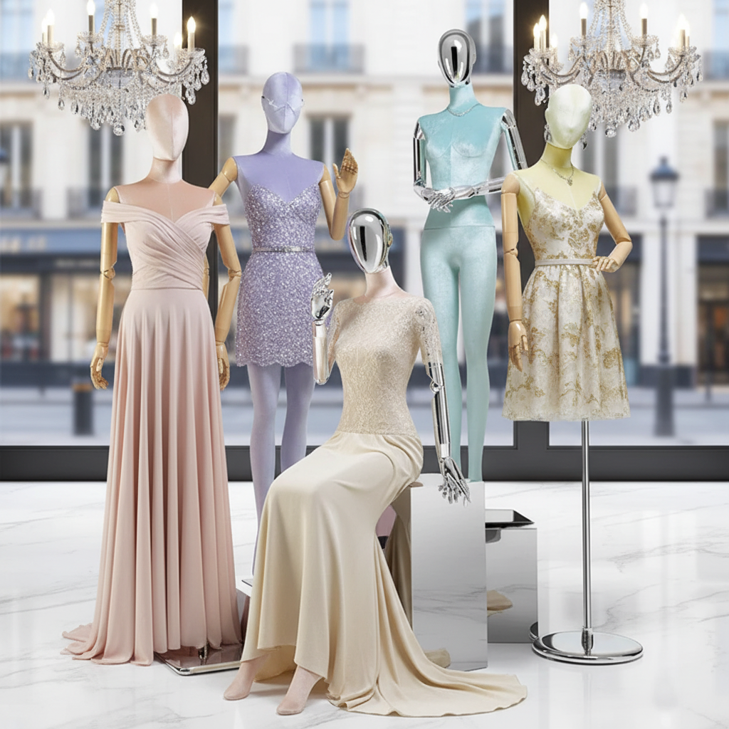 Parisian Haute Couture Display