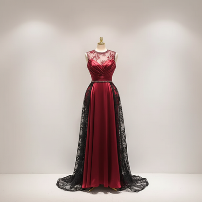 Pink dress form display