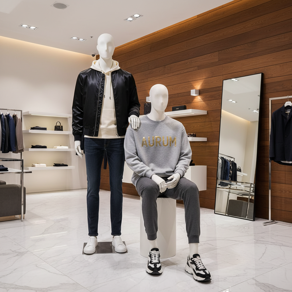 Premium Streetwear Showroom