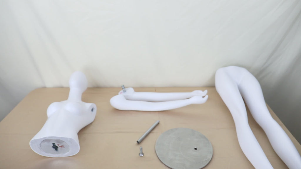 JELIMATE Half Scale Female Full Body Dress Form For Pattern  | 1/2