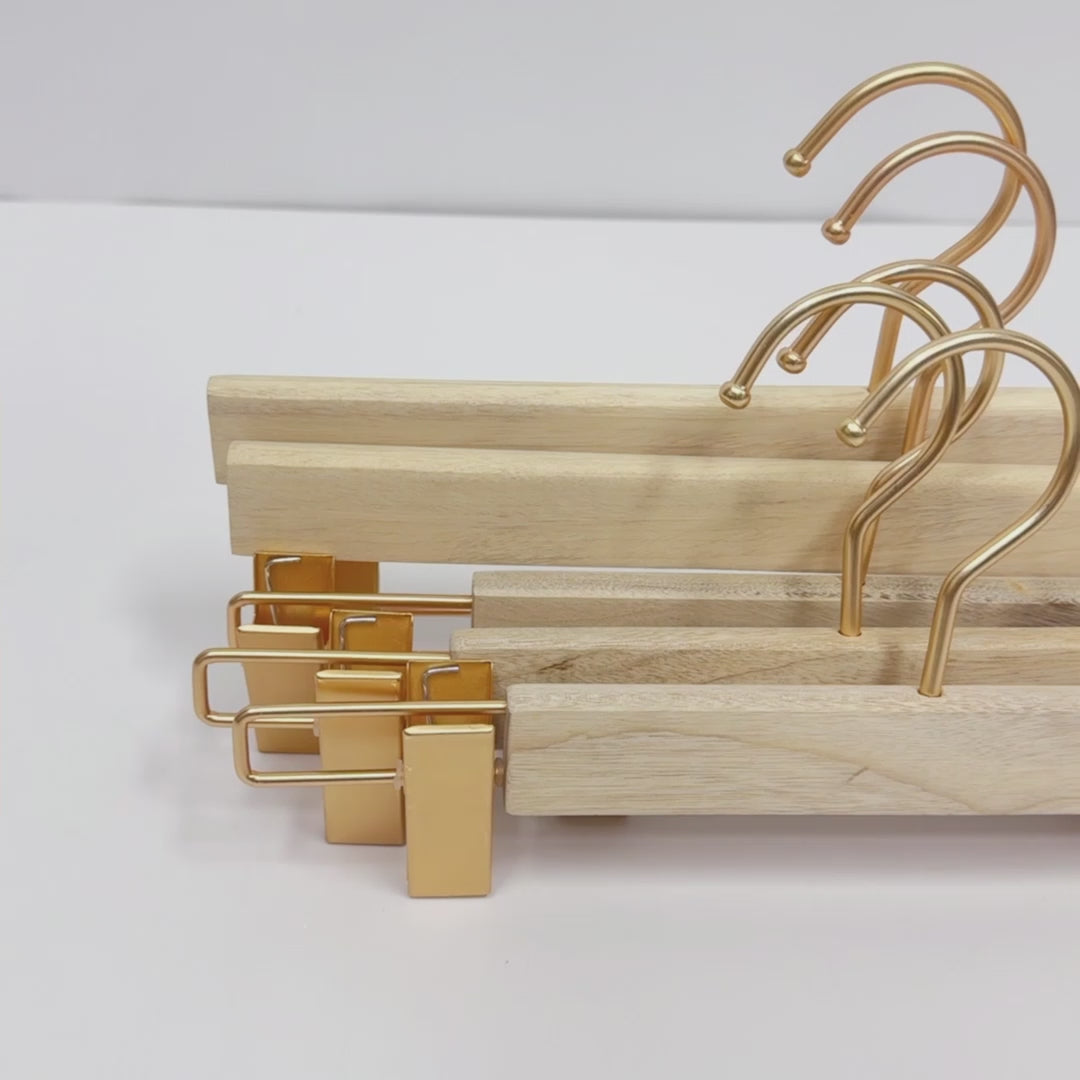 Jelimate Customizable Camphor Wood Multi-Hook Rack – Metal Hooks for Ties, Scarves, Shorts, Skirts & Dresses