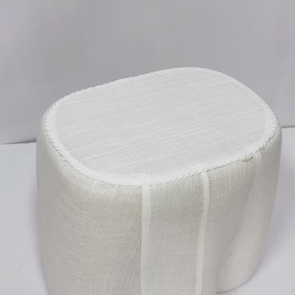 JELIMATE Male Underwear Display Mannequin Bottom – Fiberglass Butt Form with Linen Cover