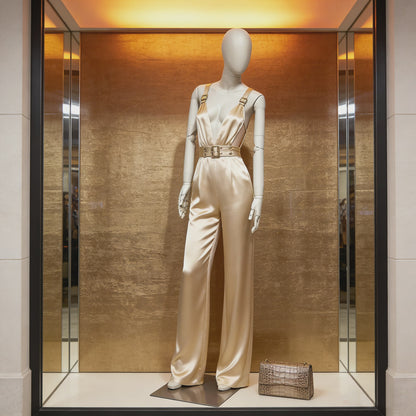 JELIMATE Full Body Female Mannequin Flexible Arms Fiberglass Window Display Dummy