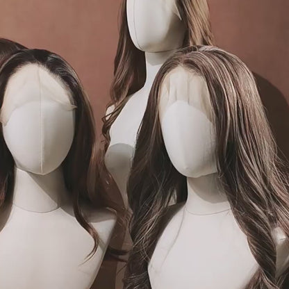 JELIMATE Fabric Mannequin Head Display Stand for Wigs Hats Scarves with Adjustable Base