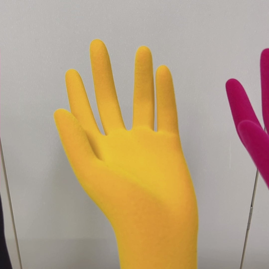 JELIMATE Luxury Colorful Velvet Mannequin Hand Display Model,Female Mannequin Hand Jewelry Display Stand,Scarf Sunglasses Necklace Ring Display Hand Dress Form