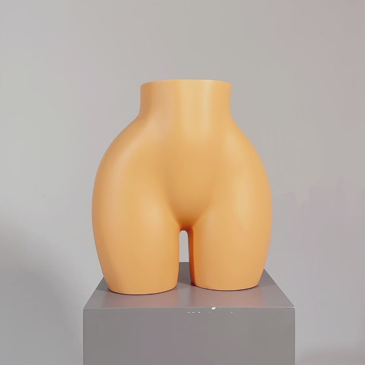 JELIMATE Fiberglass Female Butt Mannequin – Premium Hip Torso Display for Lingerie &Swimwear