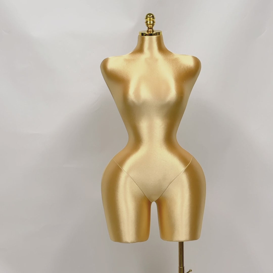 JELIMATE Female big butt mannequin Plus Size,Fully Pinnable Bbl Mannequin, Elegant S Shape Curvy Mannequin