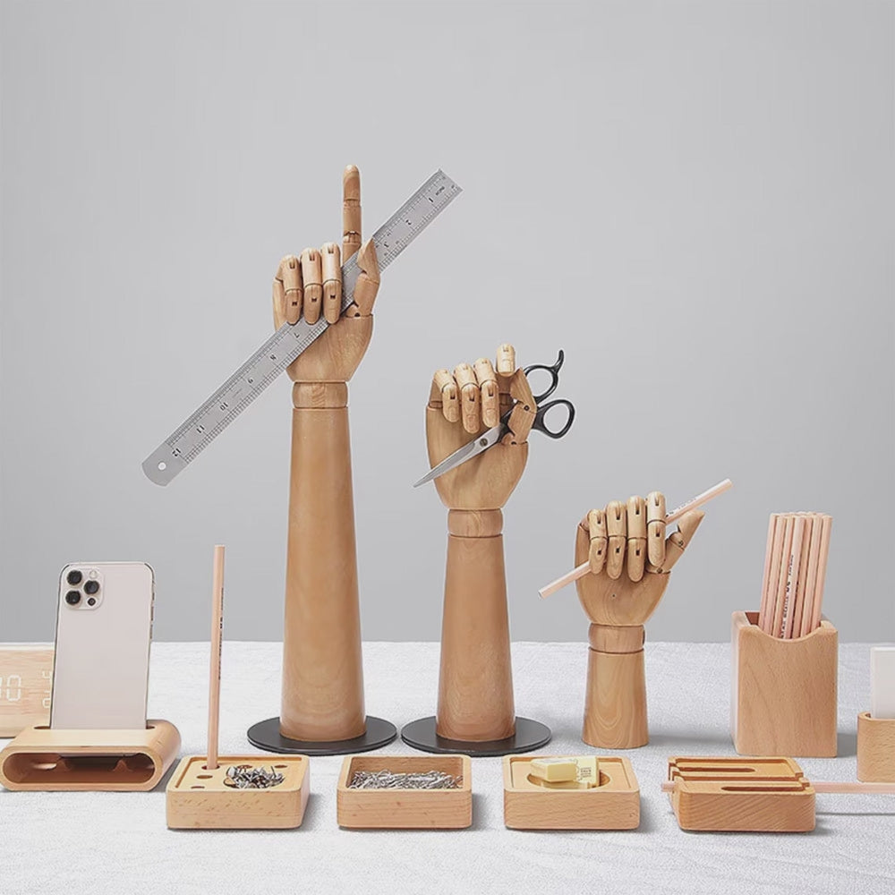 JELIMATE Mannequin Hand Display Model for Jewelry Rings Nails Hats Cosmetics