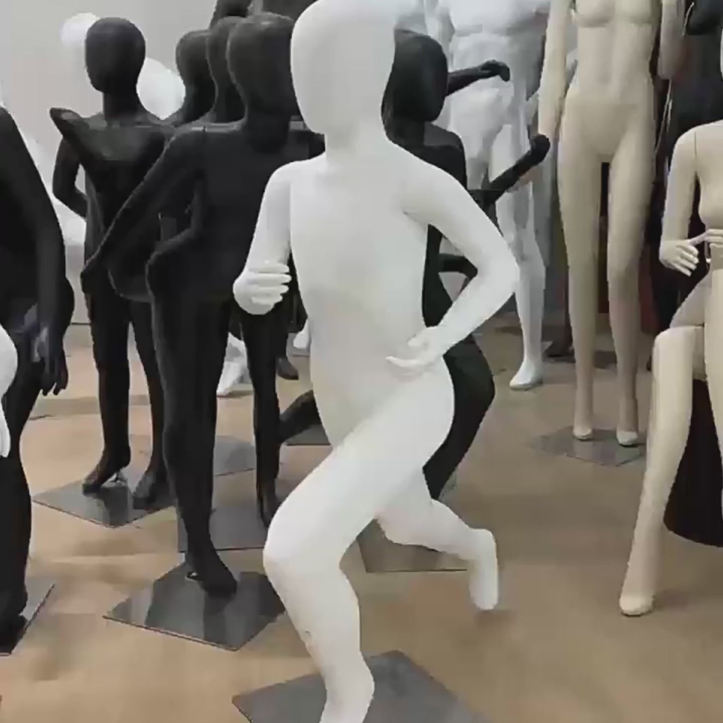 JELIMATE Kids Sport Full Body Mannequin | Athletic Children Clothing Display Form for Ages 2–12