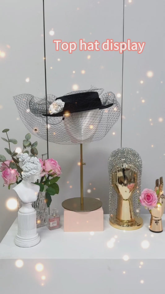 Jelimate Silk Satin Fabric Wrapped Mannequin Head For Wigs,Female Display Mannequin Head Stand,Jewelry Headpiece Headband Hat Display Head Model