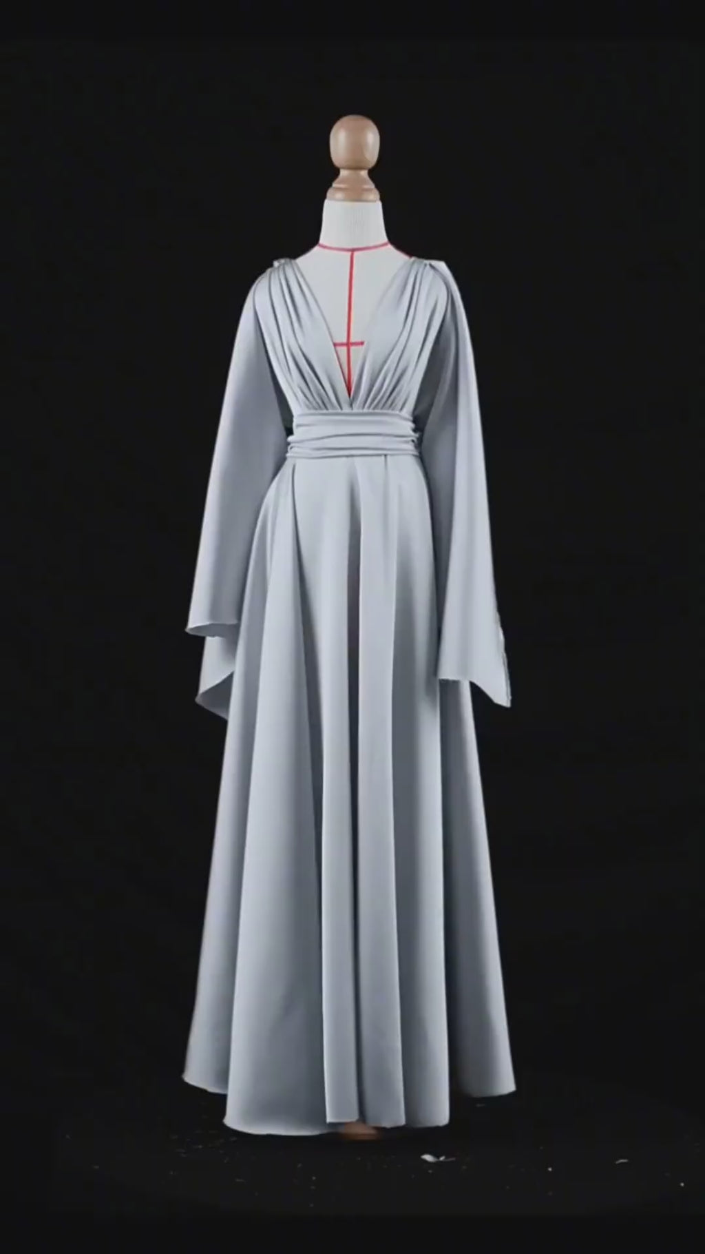 Female Half Scale Dress Form Fully Pinnable - 1/2, 1/3, 1/4