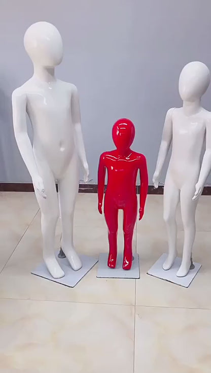 Child Mannequin Full Body - Kids Mannequin for Clothing Store Display | OEM/ODM Available