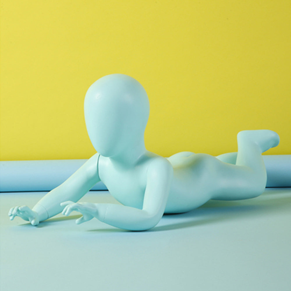 Child Mannequin Full Body - Kids Mannequin Display Form for Baby & Children's Clothing Store | Fiberglass Standing Sitting Pose