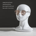 Female Male Fiberglass White Head Mannequin Hat