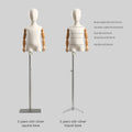 Children's Boutique Mannequin | Linen Fabric Kid Display Model 3-9Y