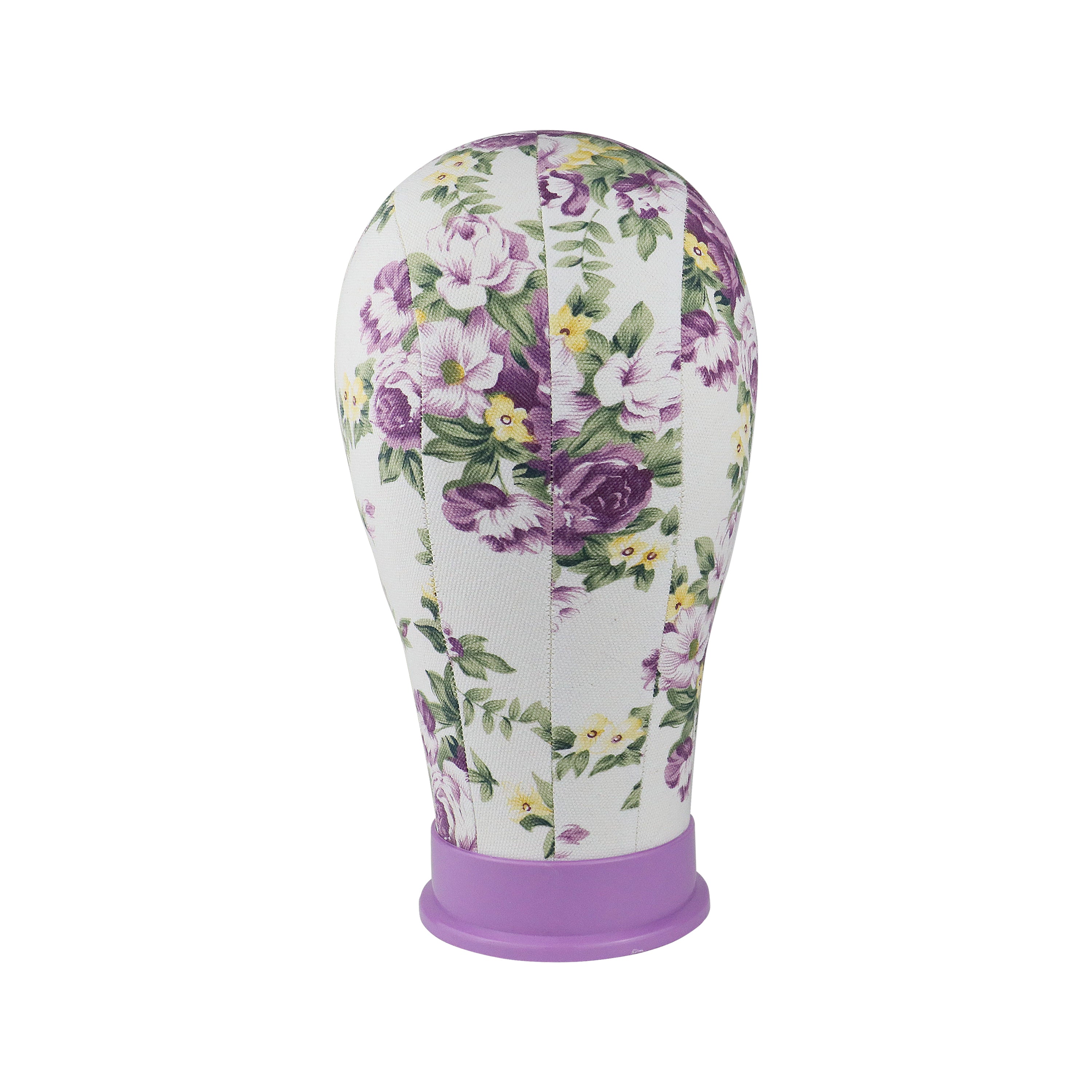 Female Green Purple Blue Canvas Head Mannequin Headband Hair Cap Hairdresses Hat Wig Display Head Display Mannequin Head