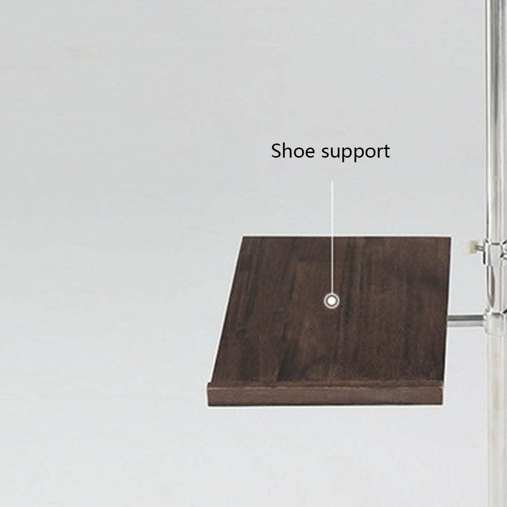 Gray Male Half Body Dress Form Mannequin Torso with Wooden Hands Men Fabric Mannequin Stand Pant Shoe Bag Clothes Display Rack