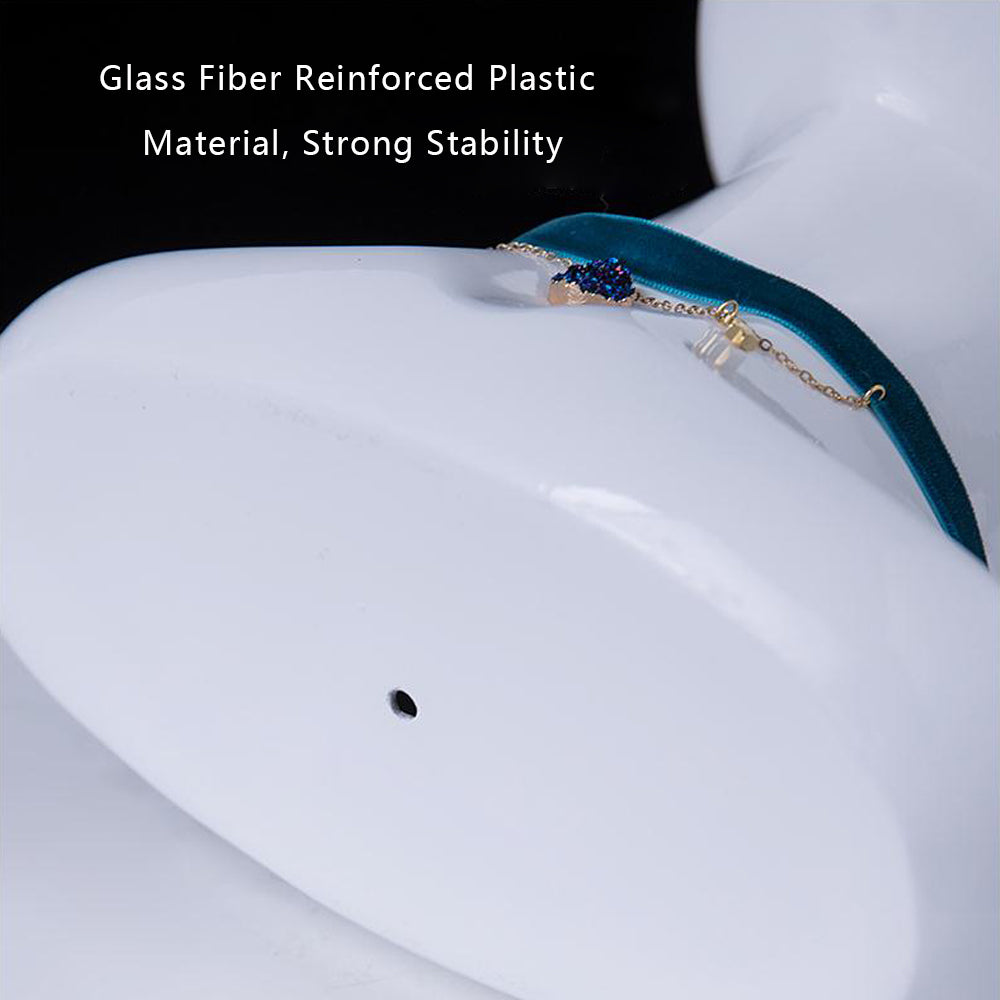 Female Male Fiberglass White Head Mannequin Hat