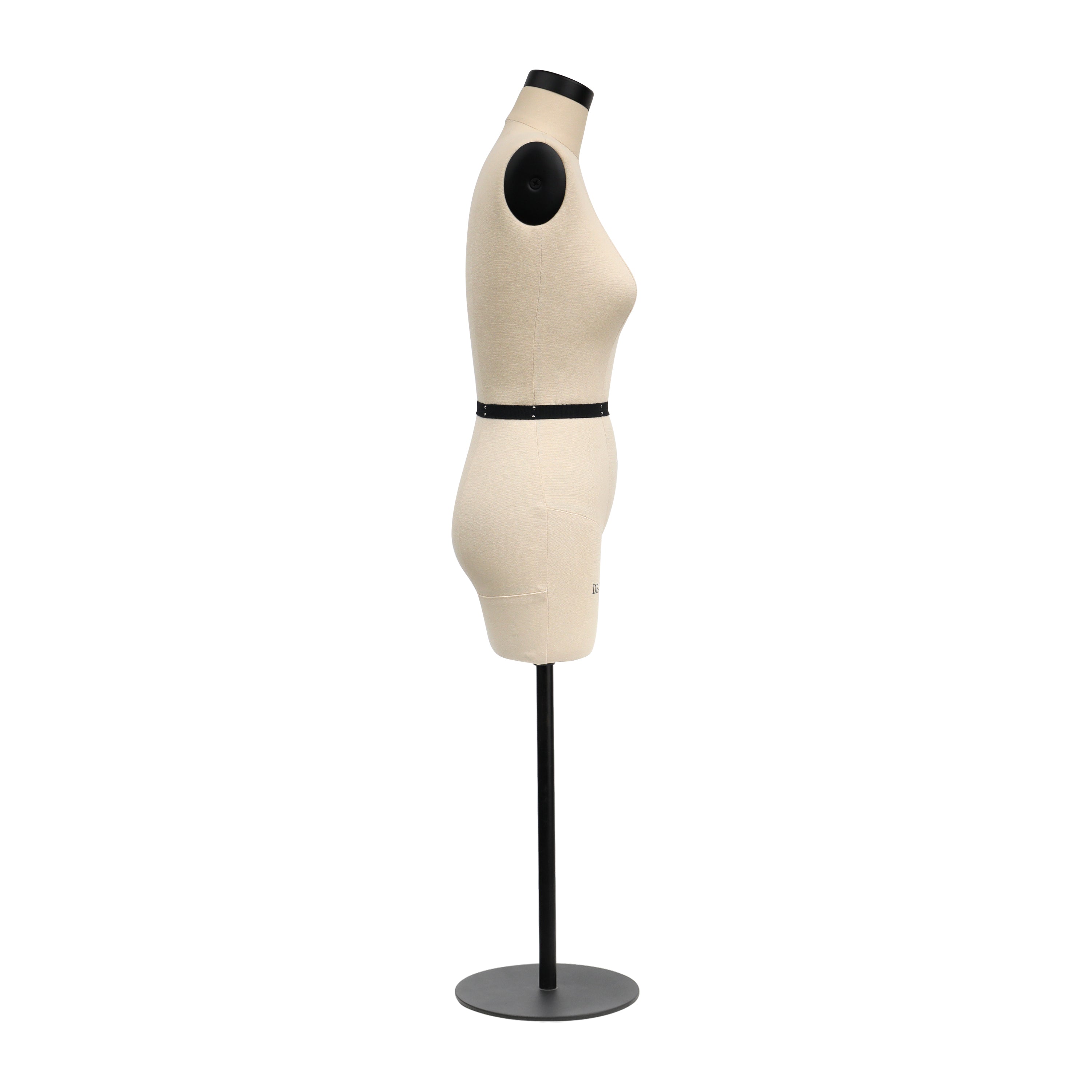 Half Scale Mannequin Dress Form - Female Mini Dress Form for Sewing & Pattern Making (Size 14, 1:2 Scale)