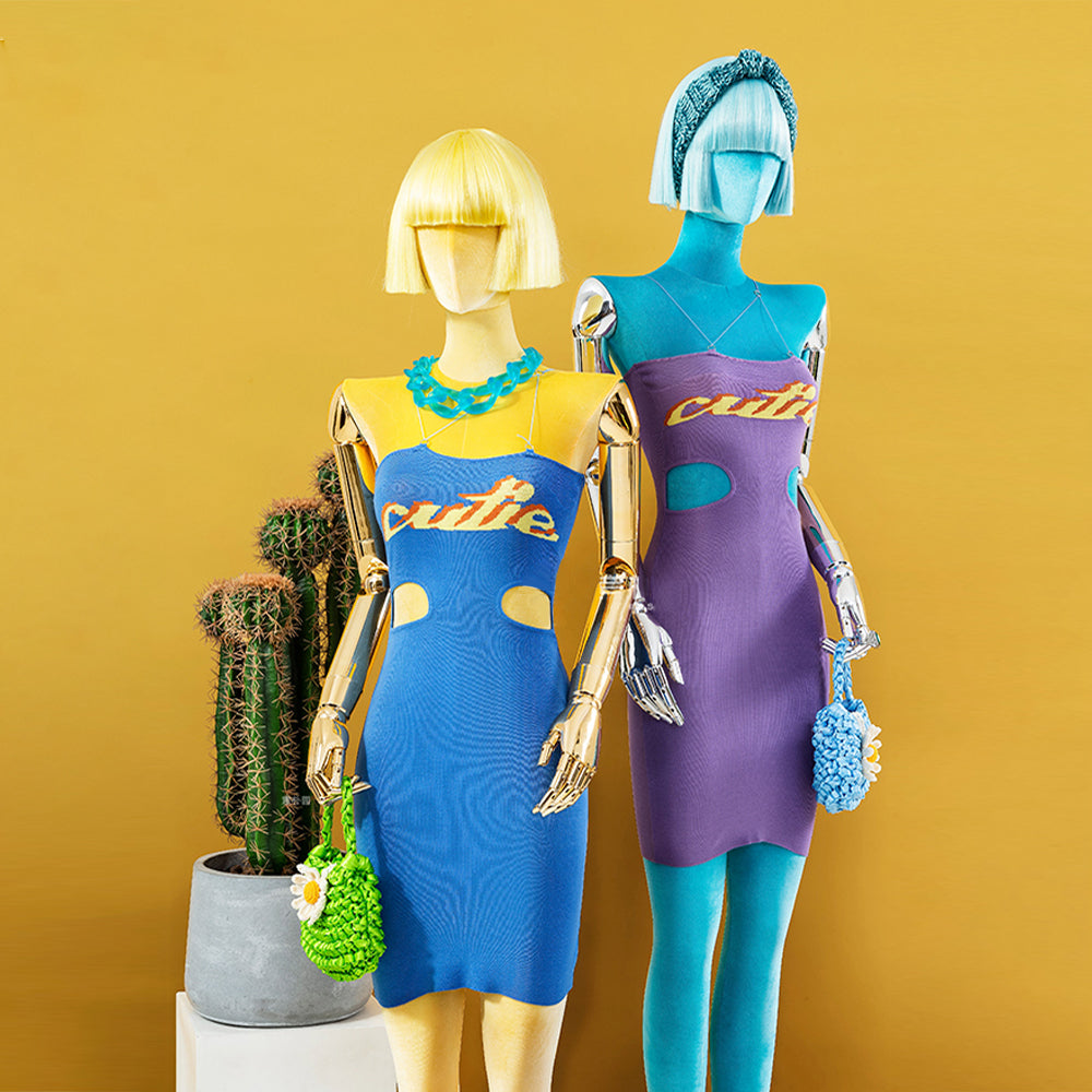 Jelimate Female Full Body Mannequin Dress Form,Velvet Mannequin Torso JELIMATE Jelimate Female Full Body Mannequin Dress Form,Velvet Mannequin Torso JELIMATE