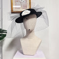 Full Pinnable Bamboo Linen Mannequin Head | Vintage Display Head Form