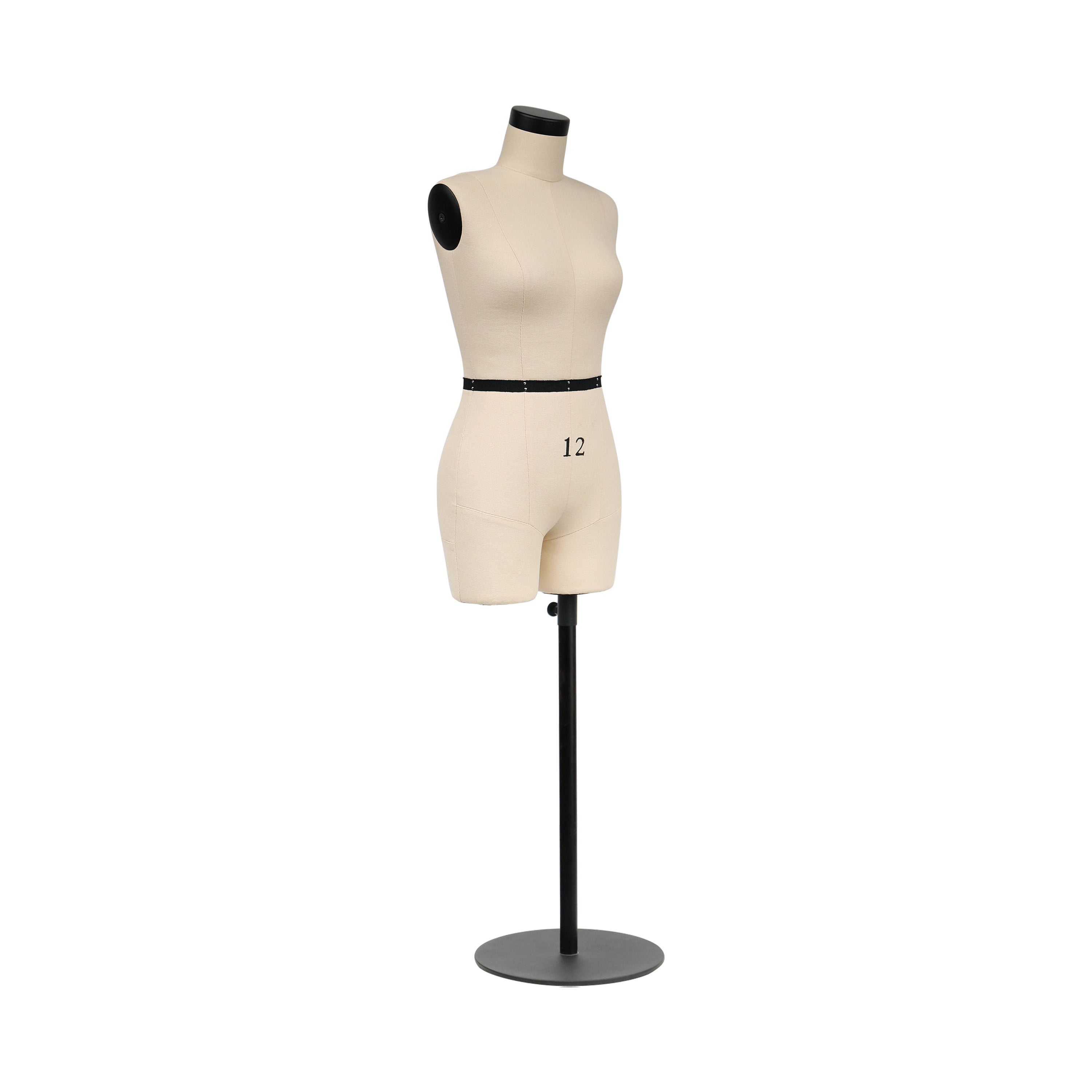 Half Scale Dress Form - Sewing Mannequins for Pattern Making, 1:2 Scale Dress (Size 12)