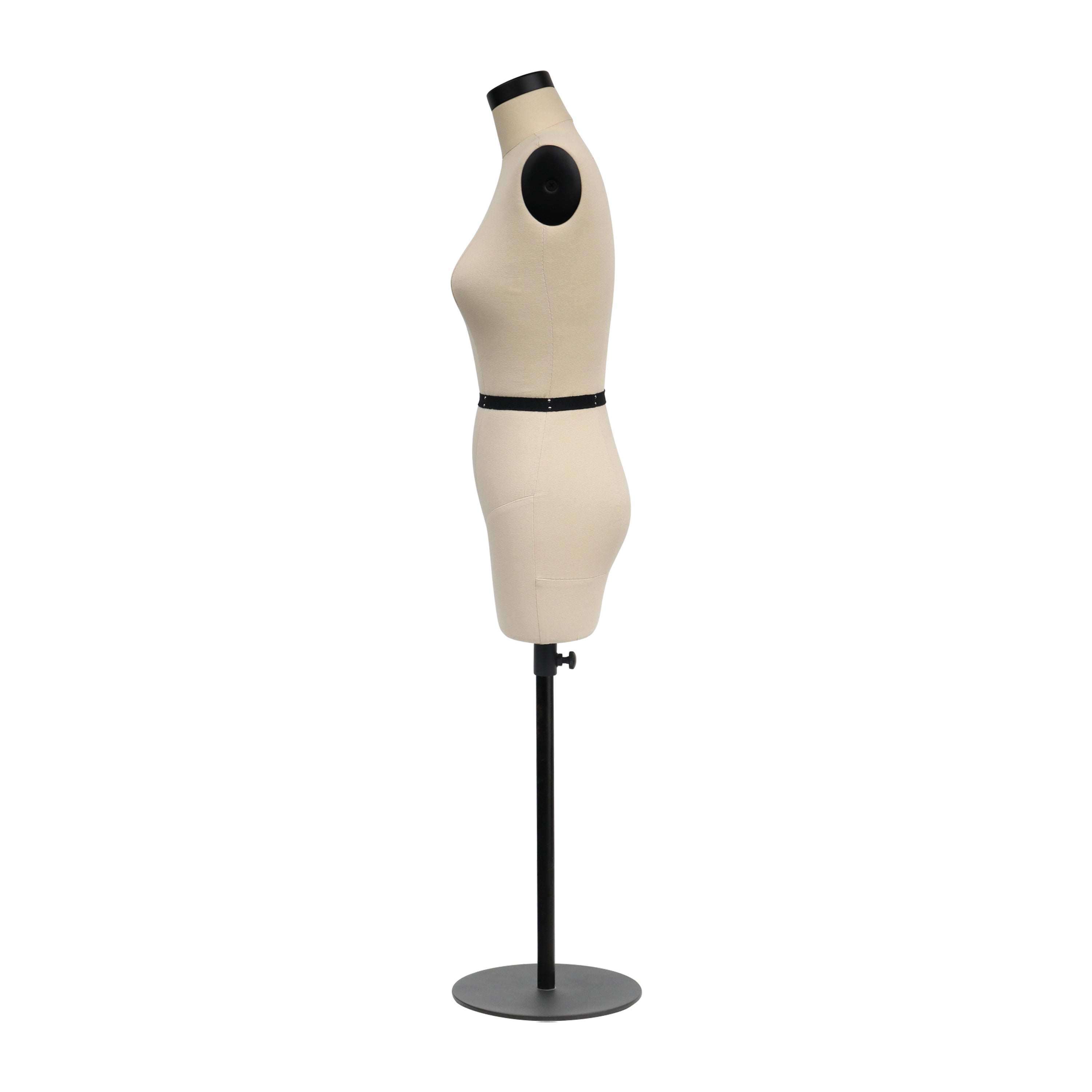 Half Scale Mannequin Dress Form - Female Mini Dress Form for Sewing & Pattern Making (Size 14, 1:2 Scale)