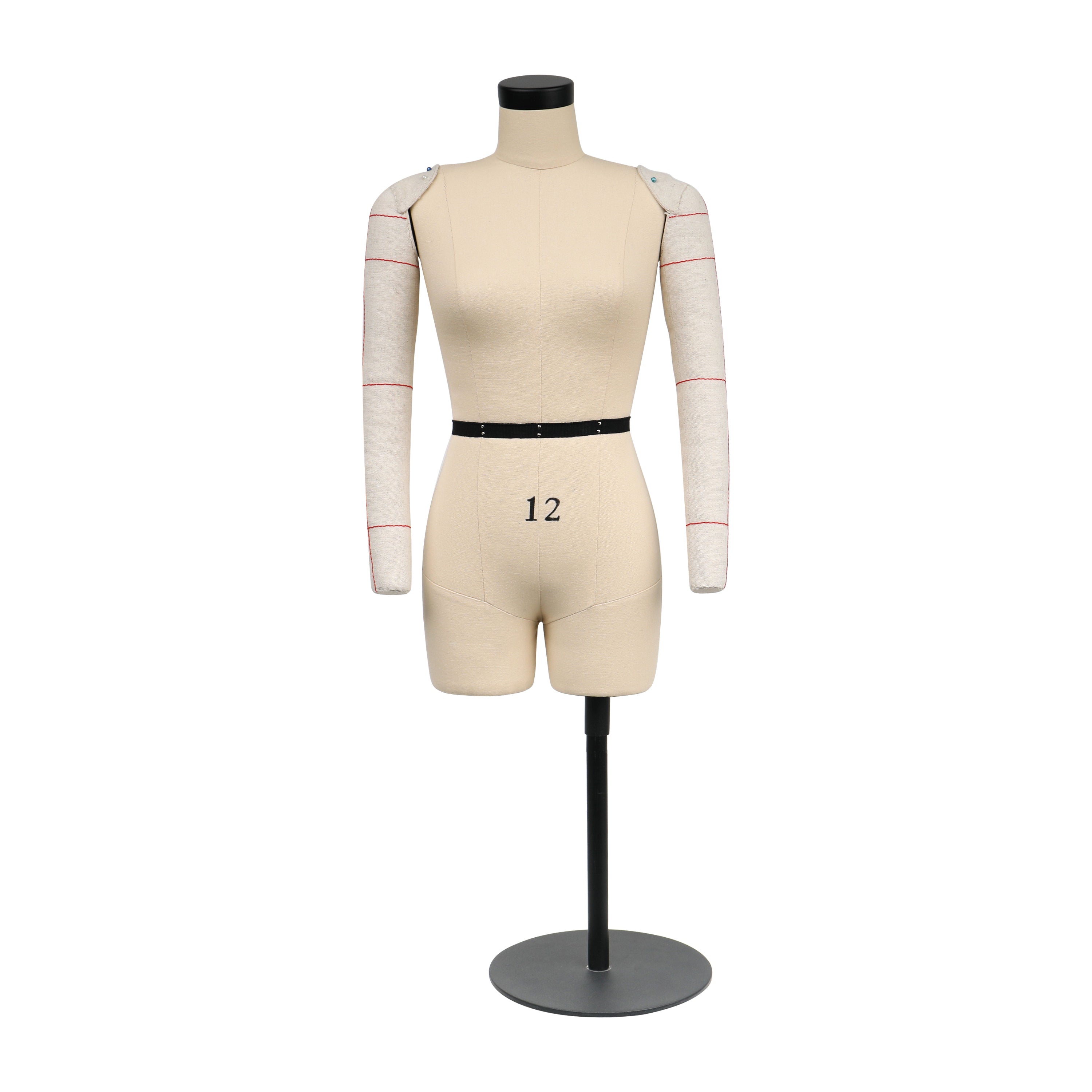 Half Scale Dress Form - Sewing Mannequins for Pattern Making, 1:2 Scale Dress (Size 12)