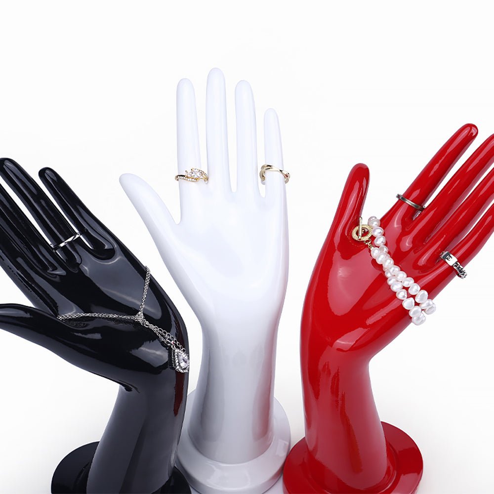 Jewelry Display Set Counter Jewellery Stand Display Bust Pendant Earring Necklace Bangle Bracelet Jewelry Holder Ring Display Hand