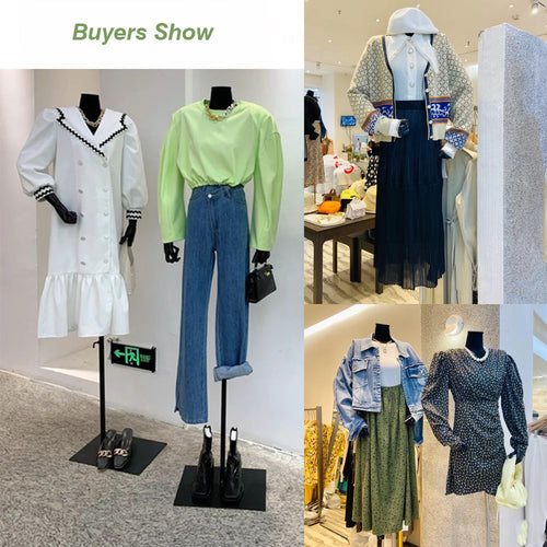 Half Body Female Display Dress Form Mannequin,Black Linen Fabric Mannequin Torso,Wooden Mannequin Arms,Clothing Mannequin Jewelry Holder Hat Holder