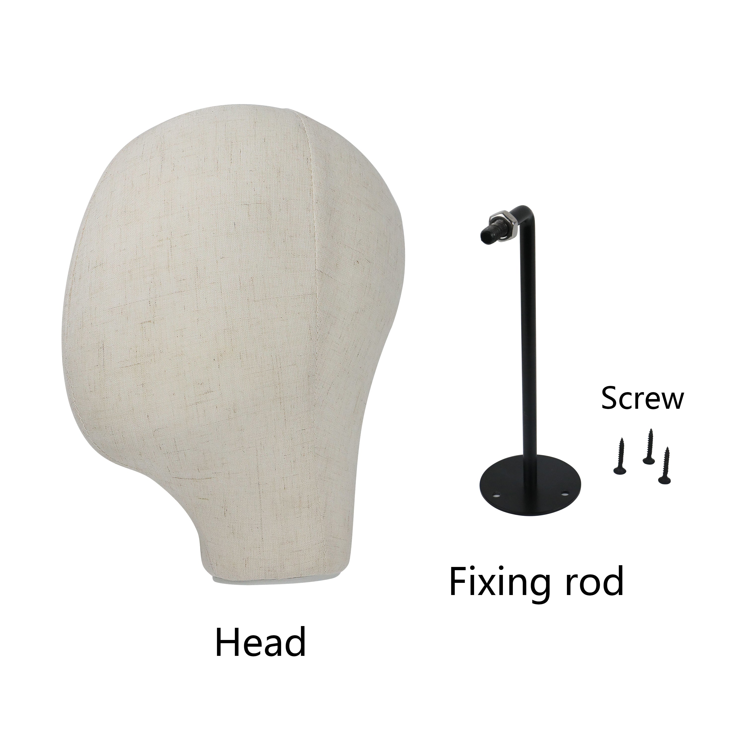 Jelimate Wall Mounted Mannequin Head Wall Wig Store Decoration Head Model Props Manikin Head Mannequin For Hat Display Stand Wig Display Head Dress Form
